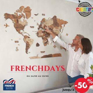 🚨 Fin imminente !
Les French Days s’achèvent bientôt…
Dernière chance de craquer pour vos modèles Créatifwood préférés à prix réduit jusqu’à -50%.