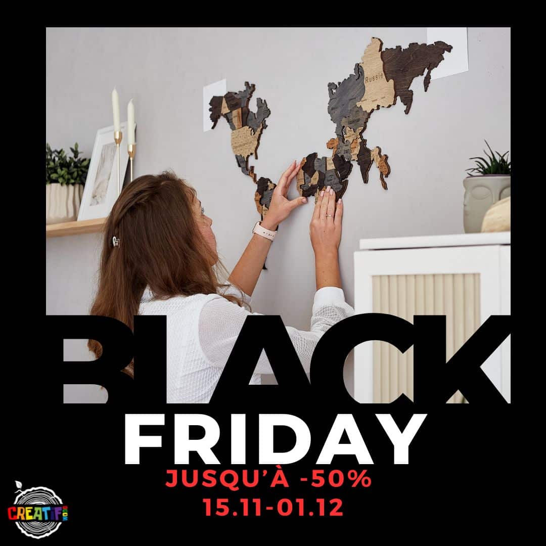 Chaque jour, nos créations partent vers de nouvelles maisons 🏡
Profitez encore de -50% pendant le Black Friday — avant qu’il ne soit trop tard ⏰
#CreatifWood #BlackFriday #ArtisanatFrançais