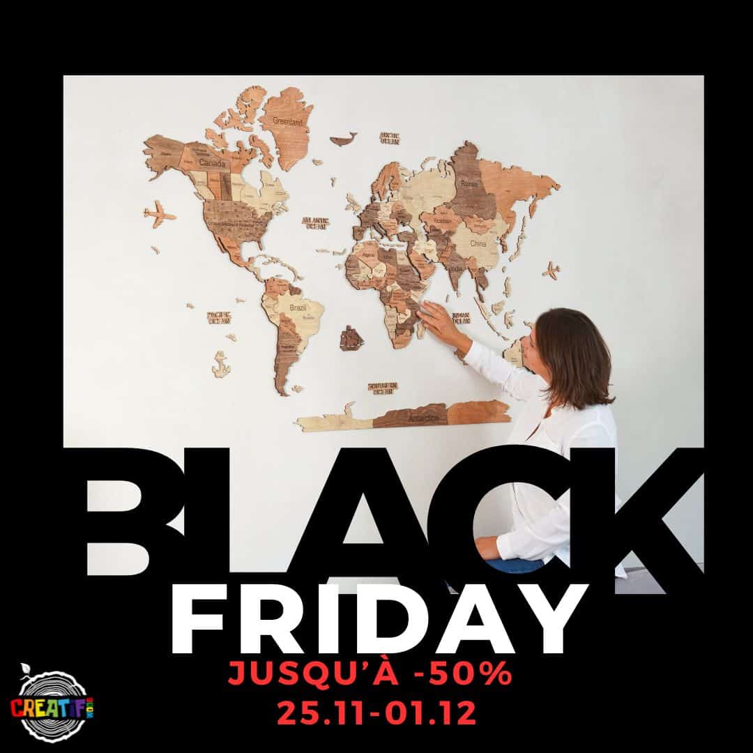 ⚫ BLACK FRIDAY
Jusqu’à -50% sur nos créations en bois !
Fait main en France 🇫🇷, naturel, unique — c’est le moment de (vous) faire plaisir ✨
#BlackFriday #CreatifWood #FaitMain #DécorationBois
