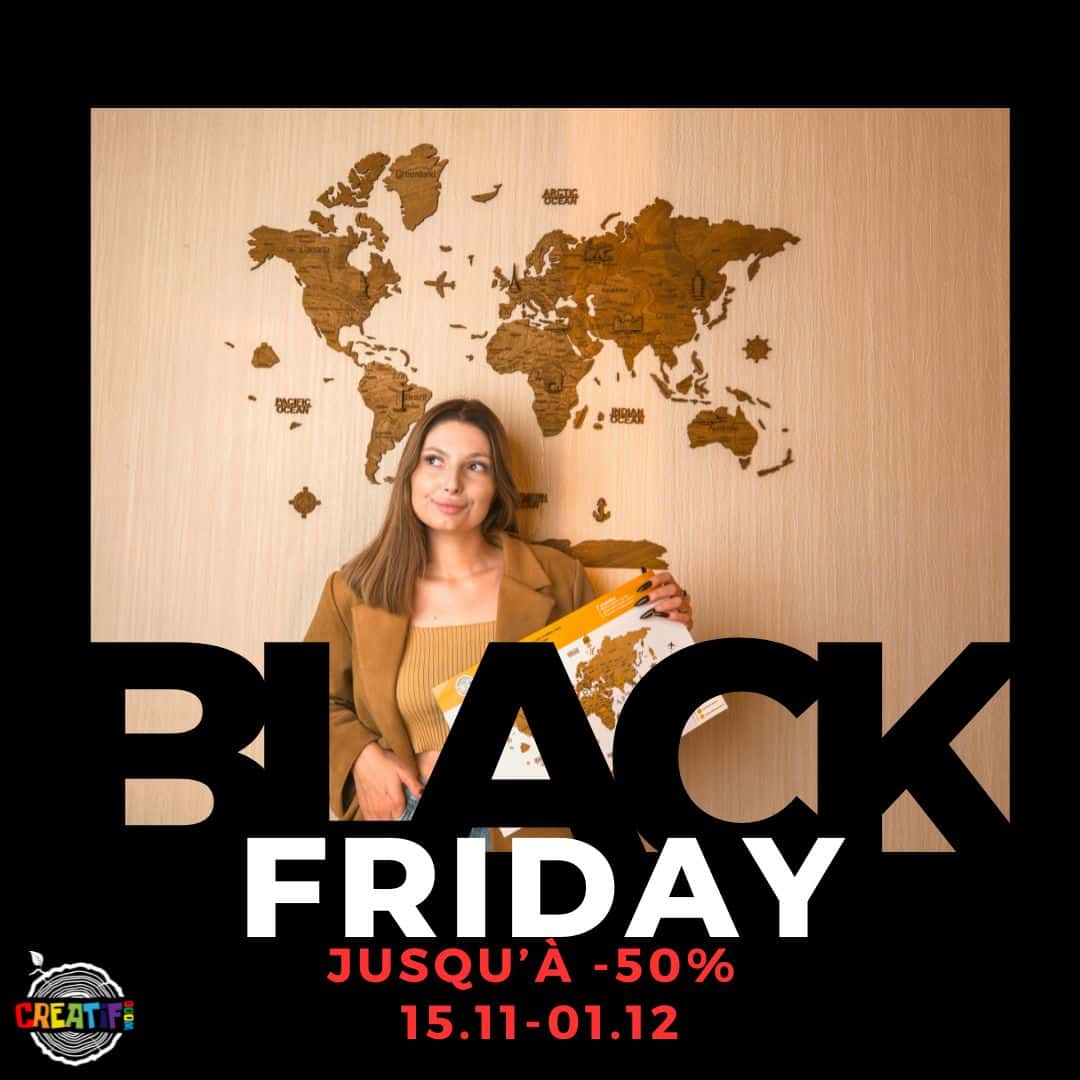 Le raffinement du bois. L’élégance du design.
Ce Black Friday, profitez de jusqu’à -50% sur nos créations artisanales.
🖤 Fait main en Ukraine.
🌍 Inspiré par la nature.
#CreatifWood #BlackFriday #DesignBois #DécorationMaison