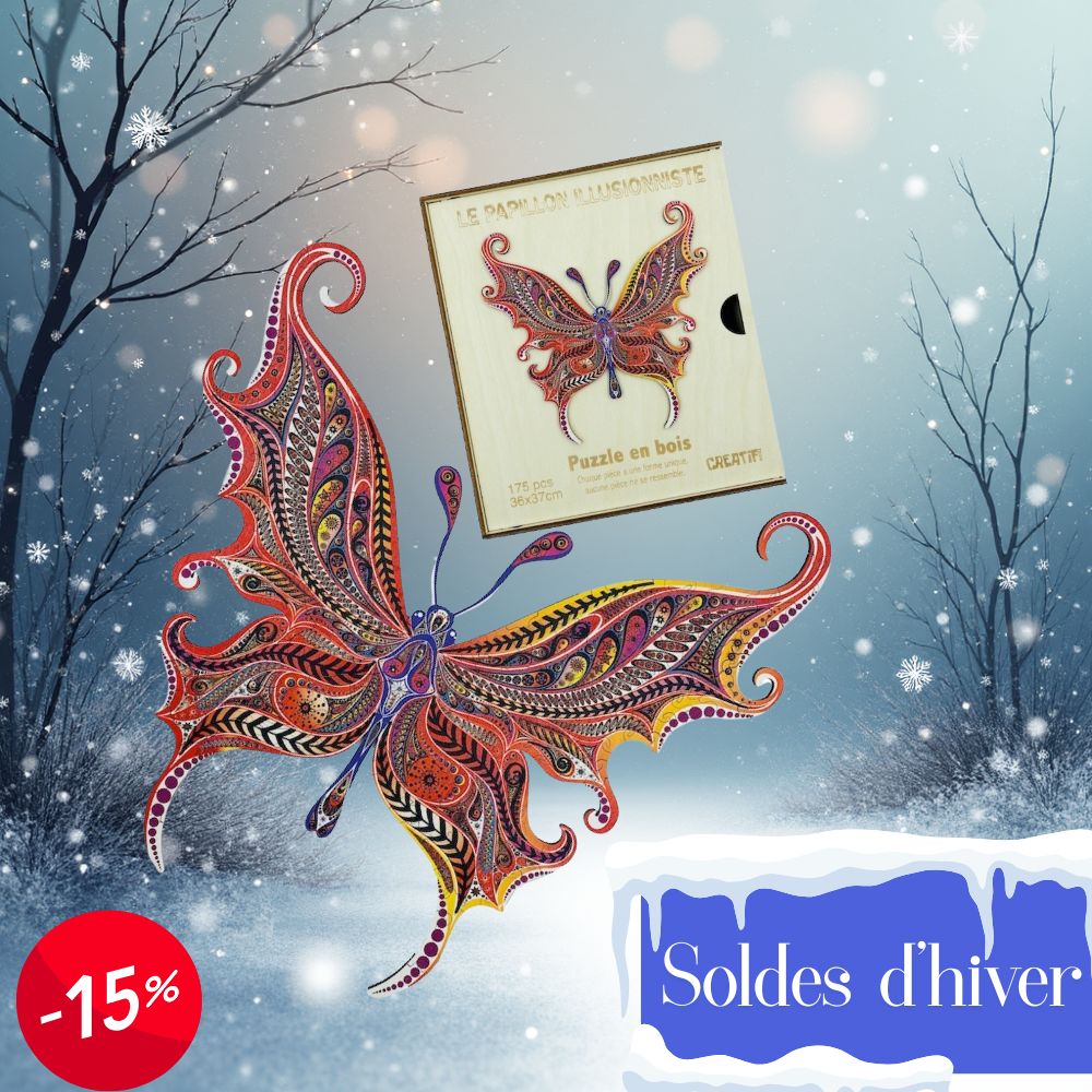 ❄️ Soldes d’hiver chez Creatifwood
Le bois est une matière vivante, chaleureuse et intemporelle.
Chez Creatifwood, chaque création est pensée pour durer et pour transmettre une émotion, que ce soit pour décorer votre intérieur ou offrir un cadeau qui a du sens.

👉 –15% sur toute la boutique jusqu’au 03/02
🛒 https://creatifwood.com