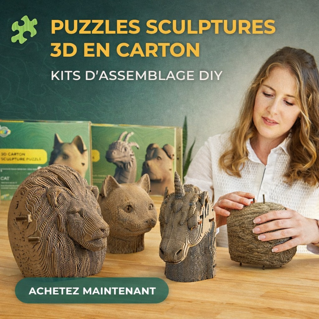 Audacieuse. Artistique. Inoubliable.
Notre sculpture 3D CreatifWood ne passe jamais inaperçue.
Avec ses volumes, ses reliefs et son design affirmé, elle transforme instantanément votre espace en un lieu de caractère.
Ce n’est pas seulement une décoration murale —
c’est une déclaration de style.
Une pièce forte qui reflète votre personnalité, votre créativité et votre goût pour les objets uniques.
✨ Osez une décoration qui se distingue.
Découvrez-la sur creatifwood.com
#CreatifWood #Sculpture3D #DecorationMurale #DesignInterieur #WallArt #DecoModerne #ArtEnBois #HomeInspiration #PieceUnique 🌿✨
