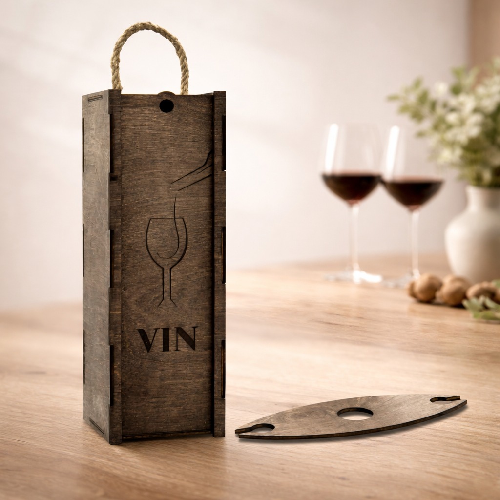 🍷 Offrez une expérience, pas seulement une bouteille.

Notre boîte à vin en bois transforme un simple cadeau en un moment mémorable. Élégante, originale et réutilisable, elle ajoute une touche chaleureuse et raffinée à chaque occasion.

Anniversaire, mariage, fête ou dîner entre amis… ce n’est plus seulement du vin que vous offrez, mais une véritable émotion.

✨ Un emballage qui fait toute la différence.
🌿 Naturel. Authentique. Inoubliable.

creatifwood.com
#creatifwood #boiteavin #cadeauoriginal #ideecadeau #decobois #artisanat #momentprecieux