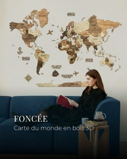 Envie d’ajouter une touche unique et élégante à votre intérieur?
Creatif Wood est toujours ravi de vous aider ✨

Carte du monde 3D en bois disponible dans une teinte Foncée.
Disponible en plusieurs tailles :
S - 80 × 55 cm
M - 100 × 80 cm
L - 150 × 105 cm
XL - 200 × 140 cm

Pour commander, rendez-vous sur notre site – lien dans la bio 🔗