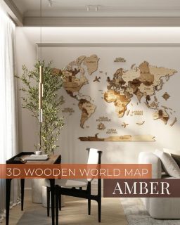 L’Élégance du Voyage chez Vous 🪵✈️

Cette carte du monde en bois 3D «Amber» apporte une touche de chaleur naturelle et de raffinement à votre intérieur. C’est un décor unique qui sublime chaque espace avec authenticité. Idéal pour votre passion. 

✨ Commandez dès maintenant. Offrez à vos murs un style unique en quelques clics seulement. Rendez-vous sur notre site pour choisir votre modèle et transformer votre intérieur !