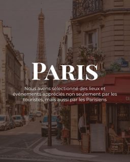 Paris, ce n’est pas seulement le Louvre et la Tour Eiffel.
C’est aussi le romantisme, l’ambiance, les promenades du soir et ces petits moments dont on se souvient longtemps ✨

Enregistrez cette sélection pour ne pas manquer les événements incontournables à Paris 🇫🇷