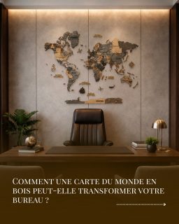 Quel bureau préférez-vous ? 1, 2, 3, 4 ou 5 ? ✨ 🌍✨

Il suffit parfois d’un seul élément pour métamorphoser une pièce. La carte du monde en bois Creatif Wood est cette touche qui attire le regard et donne du caractère à votre intérieur.

Fabriquée en bois naturel, avec une gravure minutieuse et un design intemporel, la carte s’intègre harmonieusement aussi bien dans un intérieur moderne que classique.

✨ Découvrez tous les modèles et commandez votre carte en bois Creatif Wood sur notre site via le lien dans la bio.