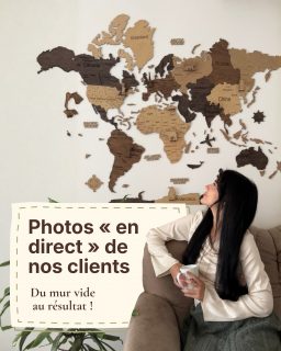 Parfois, un seul détail suffit pour transformer complètement un espace ✨

Cette fois-ci, pas de visualisations, mais de vraies photos de nos clients : découvrez à quoi ressemblait leur mur avant et comment leur intérieur s’est transformé avec une carte en bois CreatifWood 🗺️

Choisissez votre carte sur le site CreatifWood.