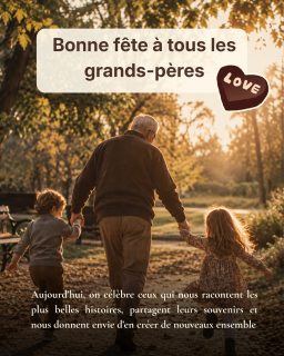 Bonne fête à tous les grands-pères ! 🤎
Que cette journée devienne un nouveau beau souvenir partagé. Voyagez, découvrez de nouveaux endroits et gardez vos histoires de famille avec CreatifWood. 🗺️
