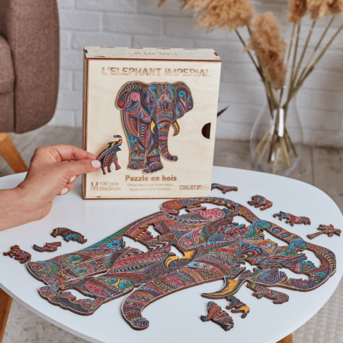 Elephant-Imperial-Wooden-Puzzle