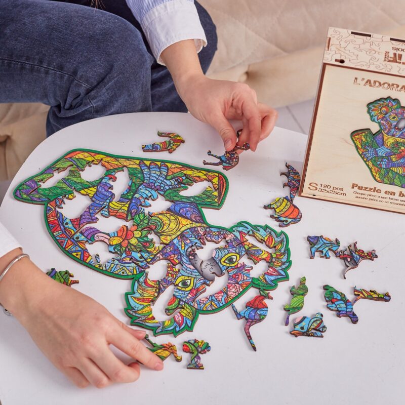 L'Adorable Кoala Puzzle en bois