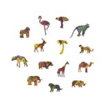 The Funny Giraffe Wooden Puzzle
