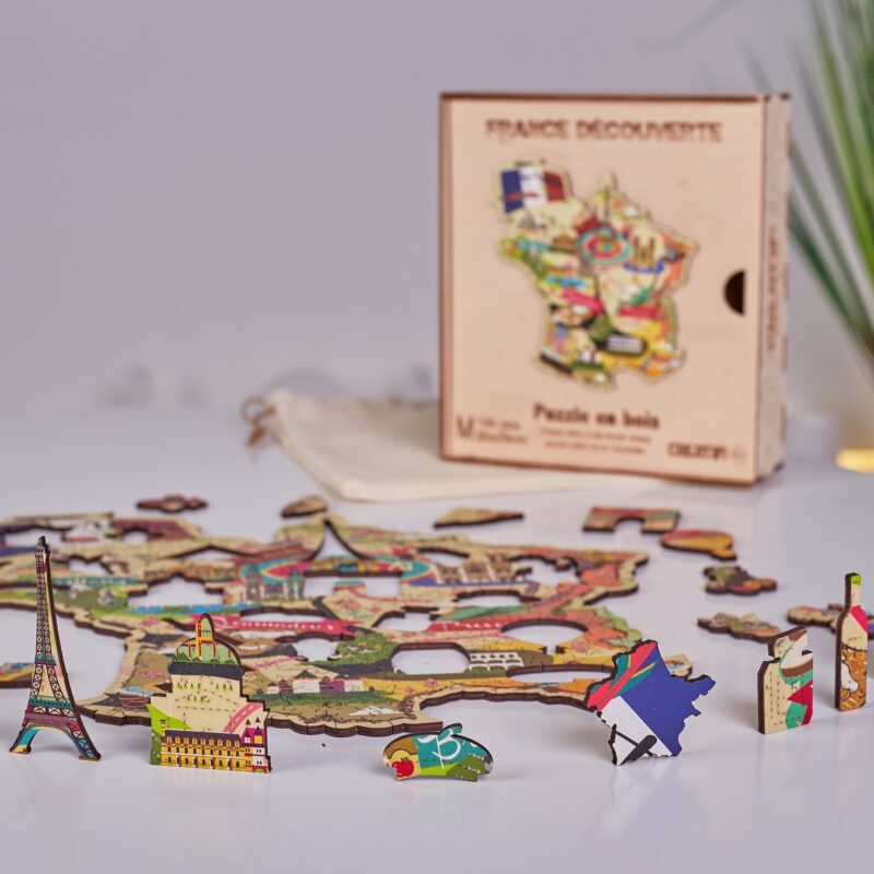 France Discovery Wooden Puzzle