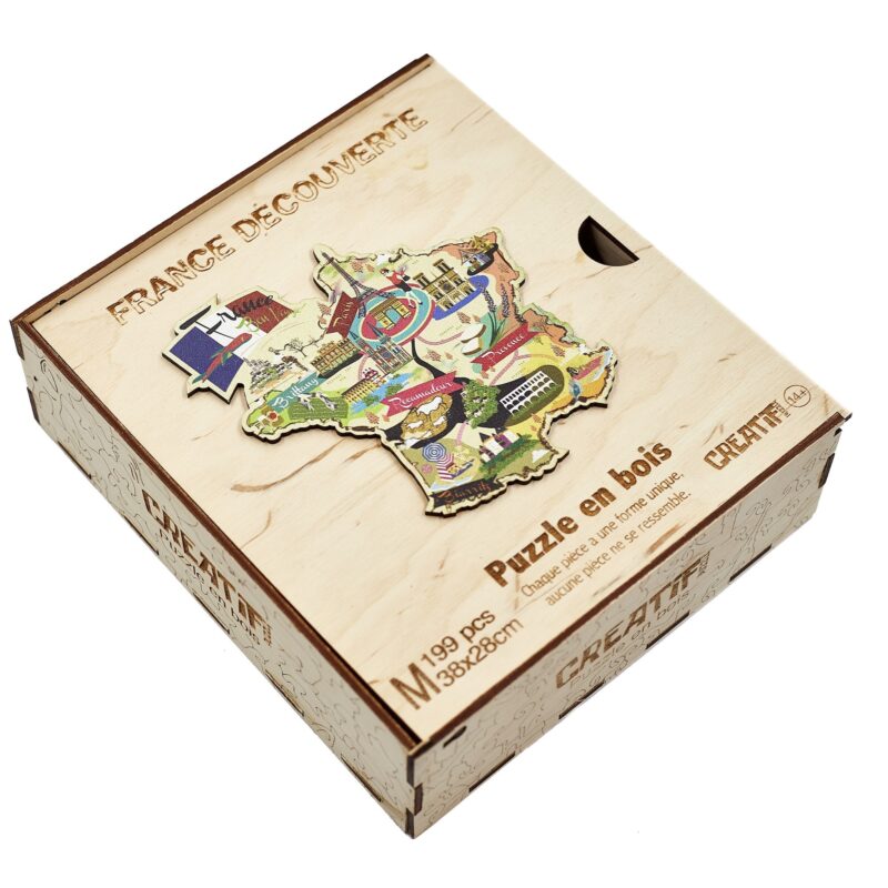 France Discovery Wooden Puzzle