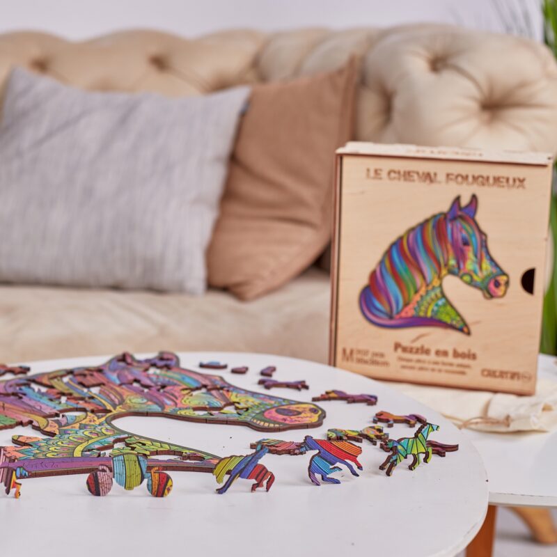 The Fiery Horse Wooden Puzzle