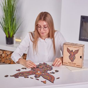 Le Phénix Flamboyant Puzzle en bois
