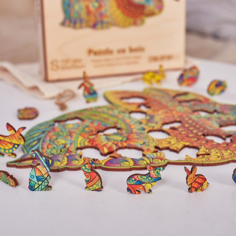 The Sweet Rabbit Wooden Puzzle
