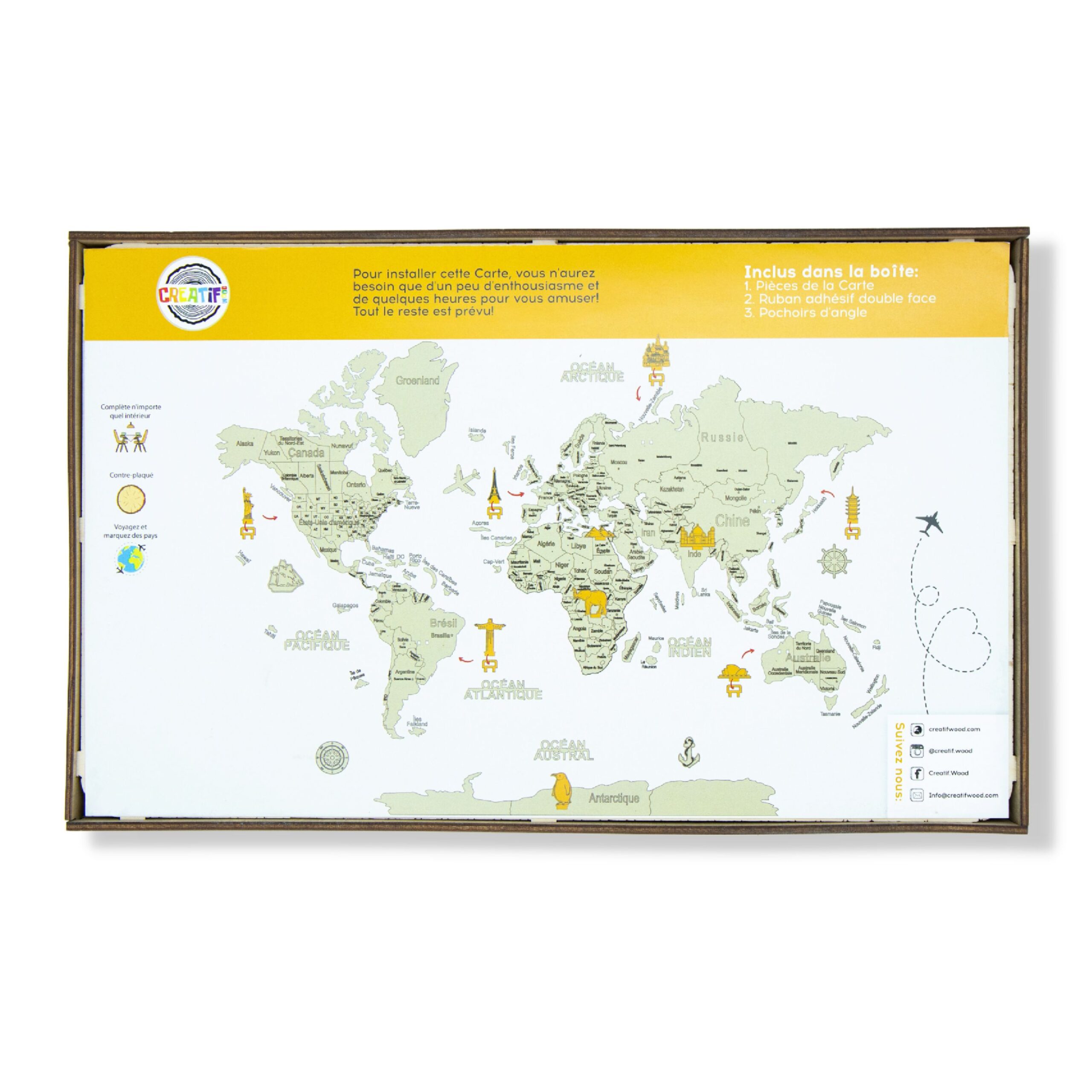 Top 20 des cartes du monde très instructives, par Map Central